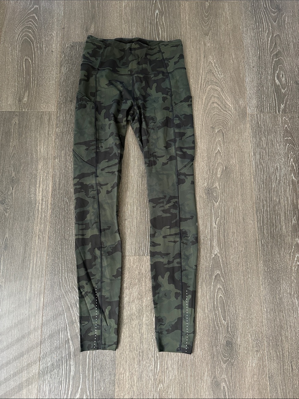 Lululemon Fast & Free Full Length Tight camo 28"